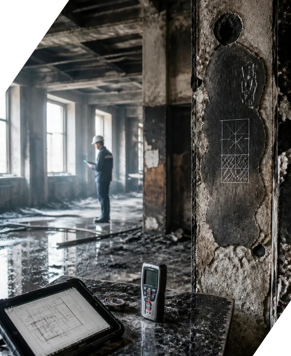 Обследование зданий после пожара в Арсеньеве от 15420 р. | ЭкспертизаРоссия