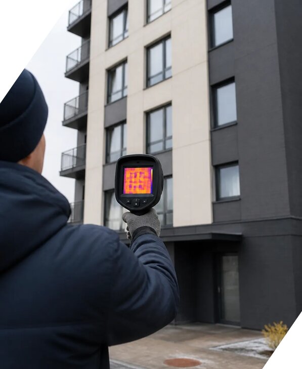 Тепловизионное обследование зданий в Арсеньеве от 5140 р. | ЭкспертизаРоссия