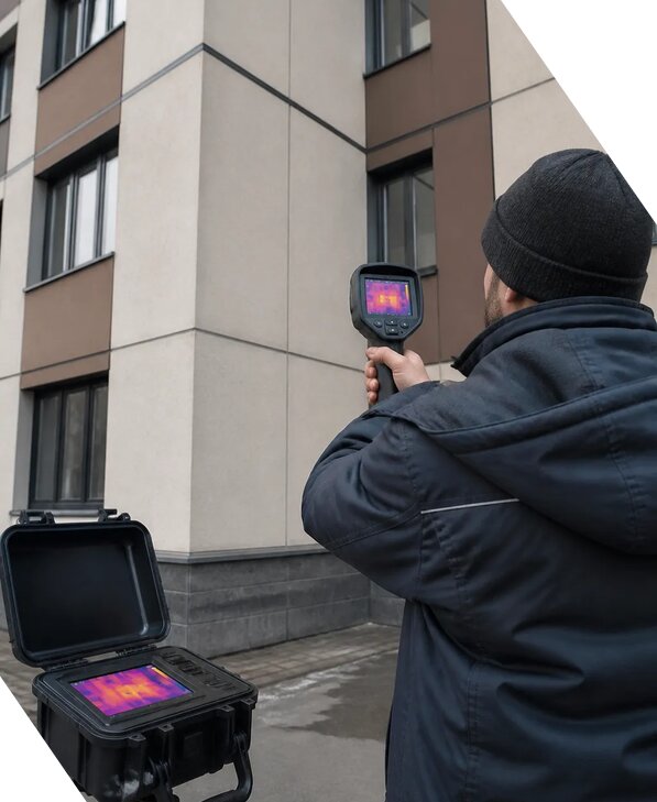 Тепловизионное обследование зданий и сооружений в Арсеньеве